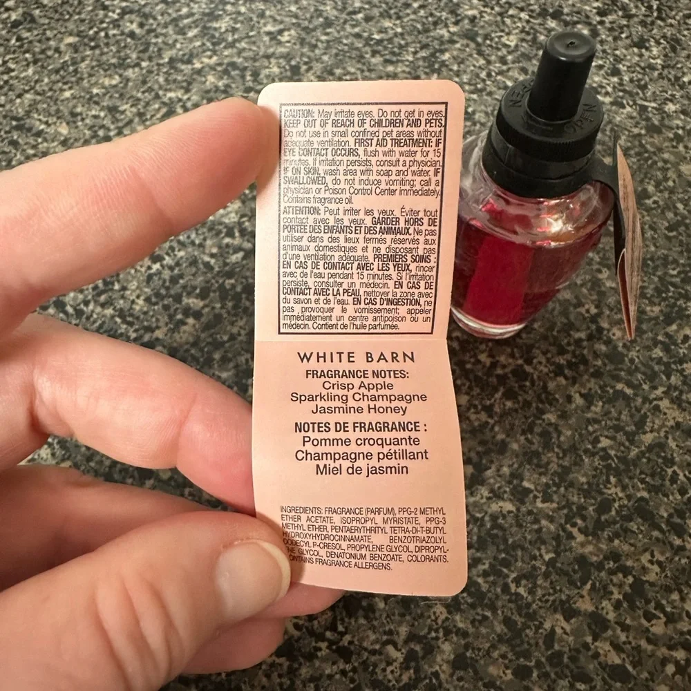 Bath and Body Works Wallflower Refills Champagne Apple & Honey